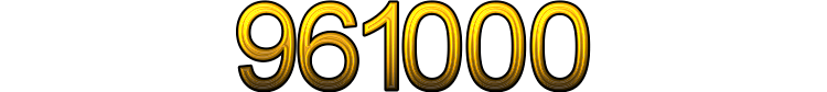 Number 961000