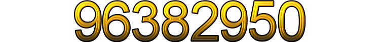 Number 96382950