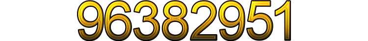 Number 96382951