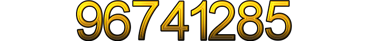 Number 96741285