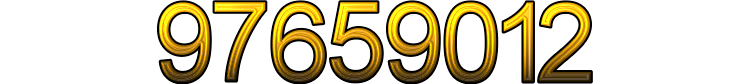 Number 97659012