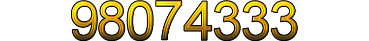 Number 98074333