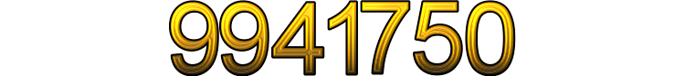 Number 9941750