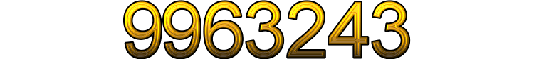 Number 9963243