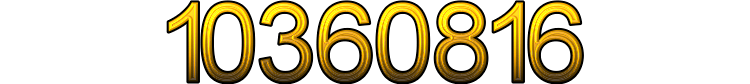 Numeris 10360816