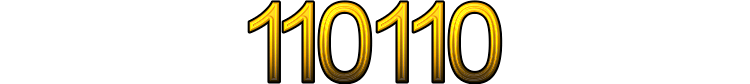 Numeris 110110