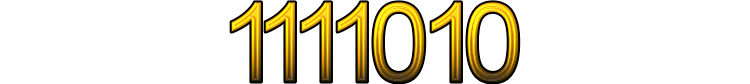 Numeris 1111010