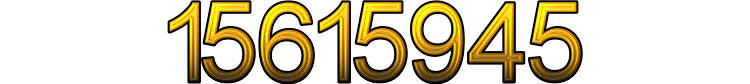 Numeris 15615945