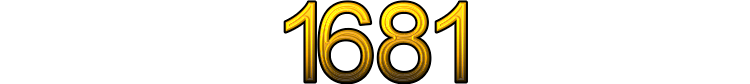Numeris 1681