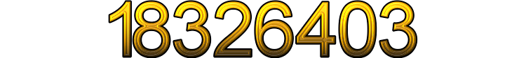 Numeris 18326403