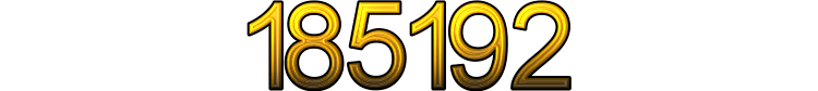 Numeris 185192