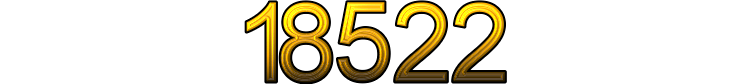 Numeris 18522