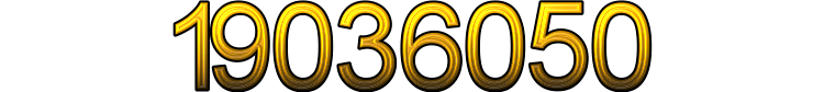 Numeris 19036050