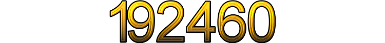 Numeris 192460