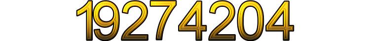 Numeris 19274204