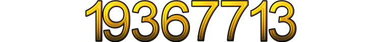 Numeris 19367713