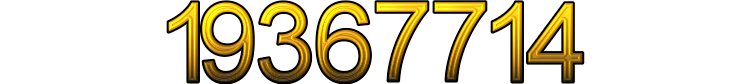Numeris 19367714