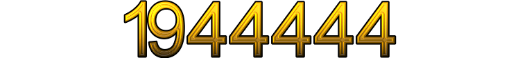 Numeris 1944444