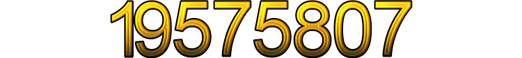 Numeris 19575807