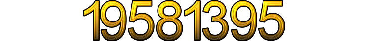 Numeris 19581395