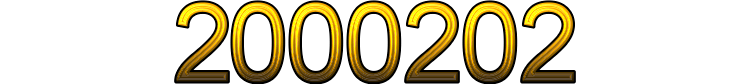 Numeris 2000202