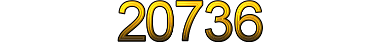 Numeris 20736