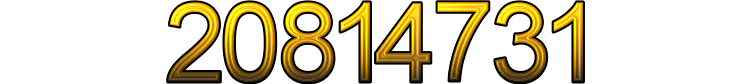 Numeris 20814731