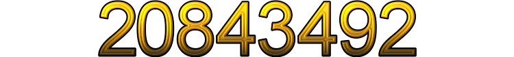 Numeris 20843492