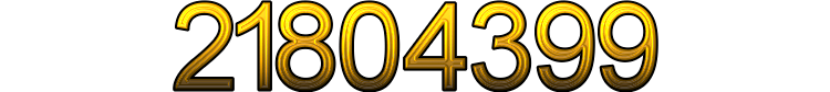 Numeris 21804399