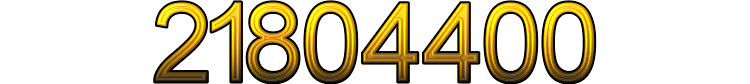 Numeris 21804400