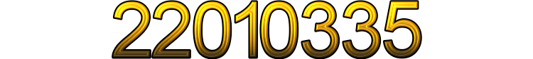 Numeris 22010335