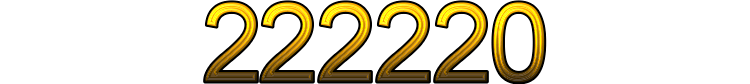 Numeris 222220