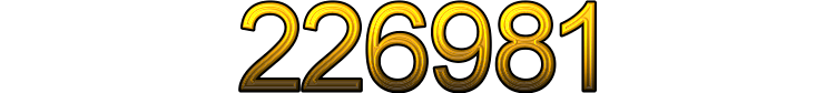 Numeris 226981