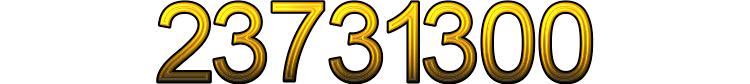 Numeris 23731300