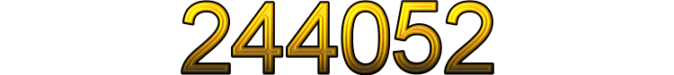 Numeris 244052