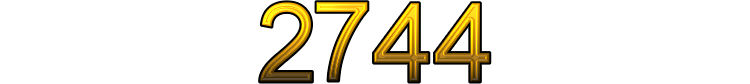 Numeris 2744