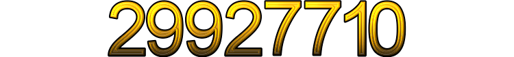 Numeris 29927710
