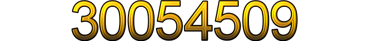 Numeris 30054509