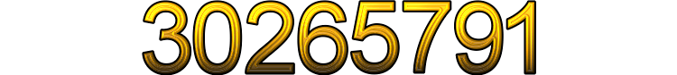Numeris 30265791