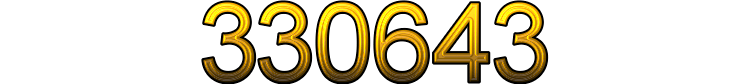 Numeris 330643