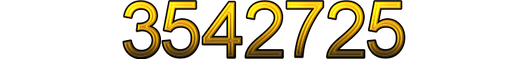 Numeris 3542725