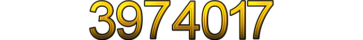 Numeris 3974017