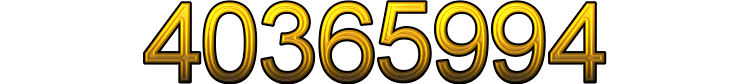 Numeris 40365994