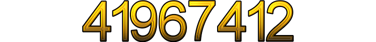 Numeris 41967412