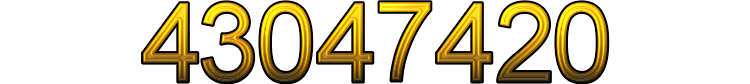 Numeris 43047420