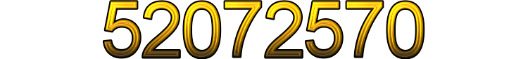 Numeris 52072570