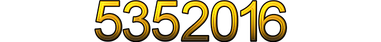 Numeris 5352016