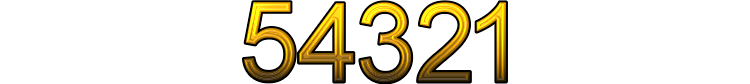 Numeris 54321