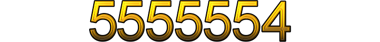 Numeris 5555554