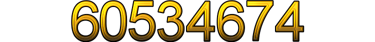 Numeris 60534674